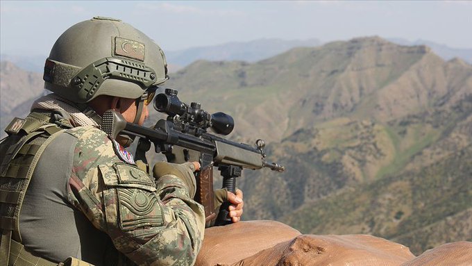 3 PKK’lı terörist etkisiz hâle