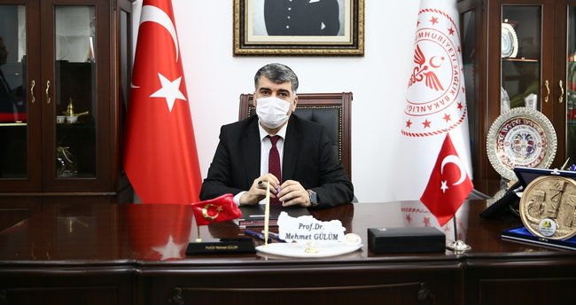 Prof. Dr. Mehmet Gülüm,Şanlıurfa İl Sağlık Müdürlüğüne