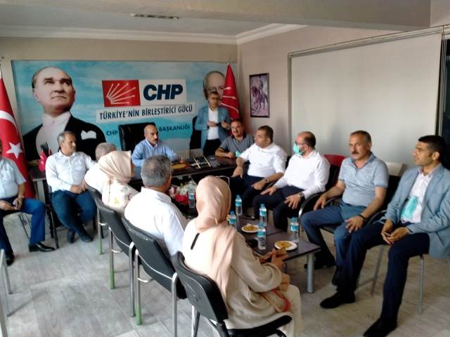 Gelecek Partisi Genel Başkan Yardımcıları CHP Şanlıurfa İl Başkanlığını Ziyaret