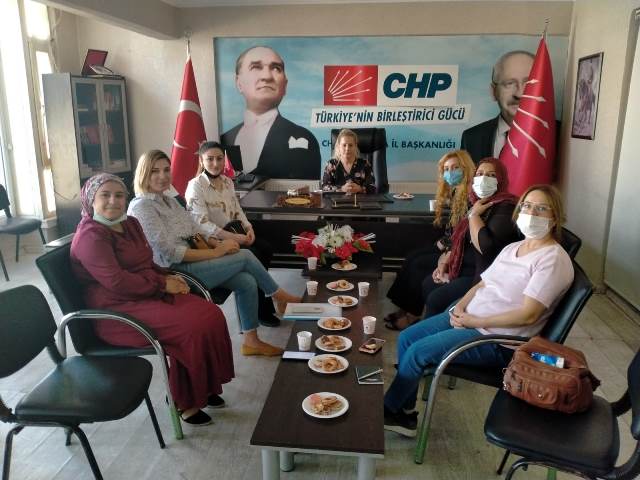 CHP Kadın Kolları Şanlıurfa’da Saha Çalışmalarını