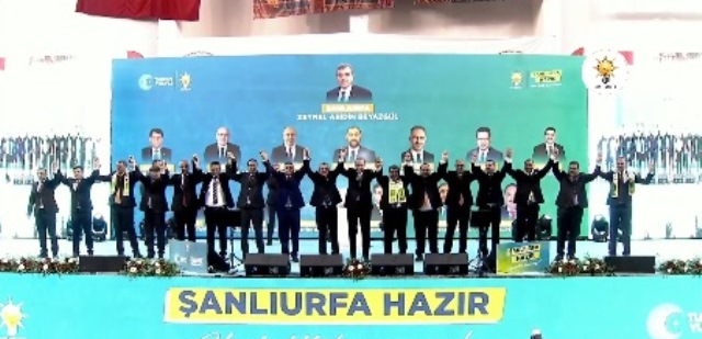 Cumhurbaşkanı Erdoğan Şanlıurfa İlçe Adaylarını